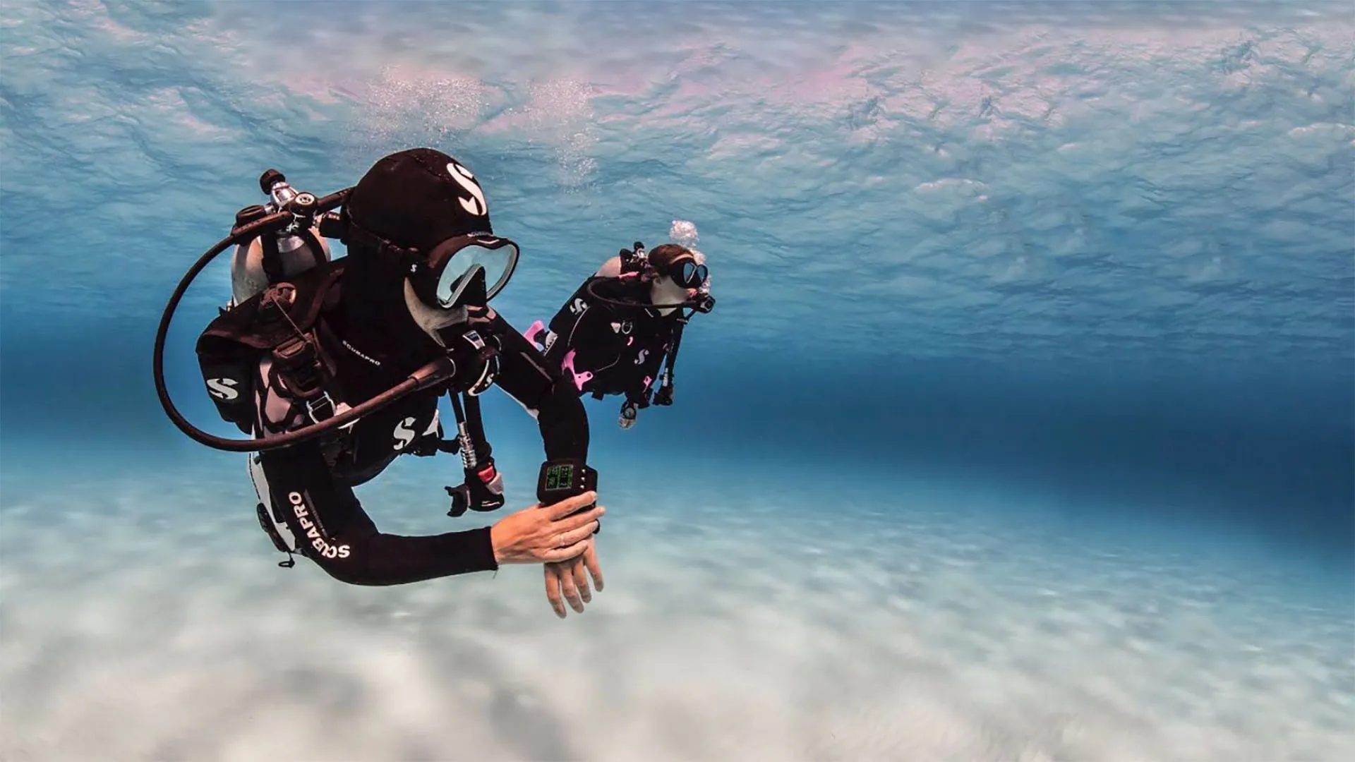 PADI Divemaster hands-on training