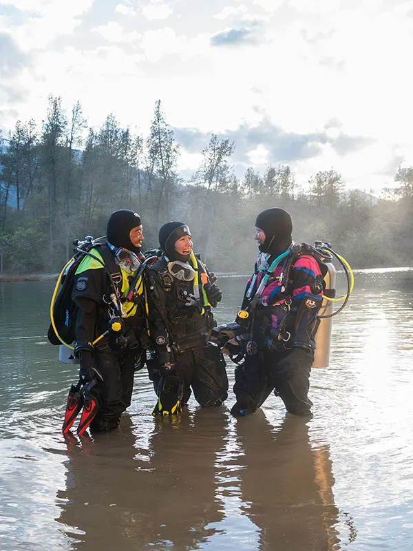 Dry Suit Diver specialty course