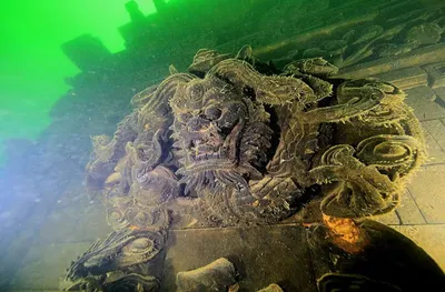 underwater-ruins-Qiandao-Lake-Sunken_City_025